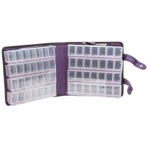 크래프트 메이트 구슬 버튼 다이아몬드 교사용 보석 휴대용 공예가 정리함 보관 잠금 아트 플라스틱 정리함 용기 용품용 구획 투명 대형 공예