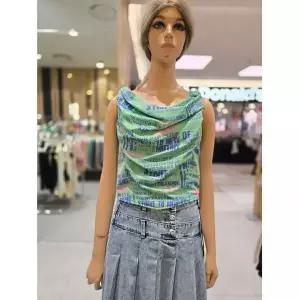 [에고이스트] 드레이프 볼륨 블라우스 베스트 EQ2WV-360 691482