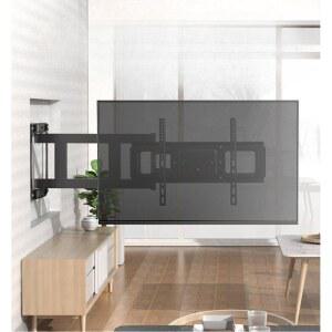 거치대 180도 브라켓 상하좌우 회전 모니터 벽걸이 4075인치 TV 형 각도 조절 티비