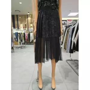 [에고이스트] 언발 플리츠 투웨이 롱 스커트 ER3WS-261 690873