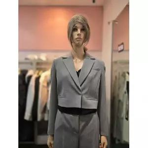 [에고이스트] 웨이스트 스트랩 크롭 재킷 ES2TJ-800 690816