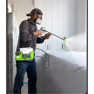 백팩형 스프레이건 분체 충전 분무기 도장 도색기 에어리스 그레이코타입 도장기 기계