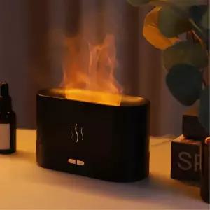 무드등 가습기 블랙 불멍 인테리어 계절상품 벽난로