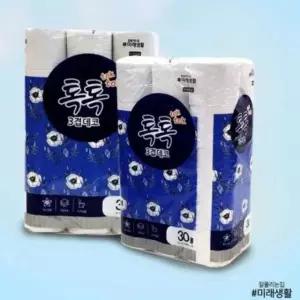 잘풀리는집 롤티슈 두루마리 곽티슈 집들이 판촉물티슈 30롤