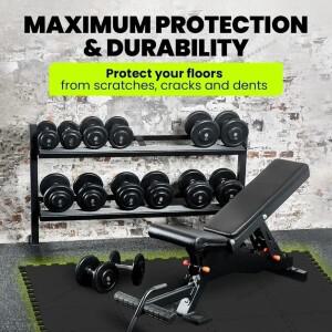 호환 16개 조각 EVA 폼 맞물림 퍼즐 매트 체육관 바닥 깔개  놀이 카펫 홈 데코 논슬립 소프트 커버