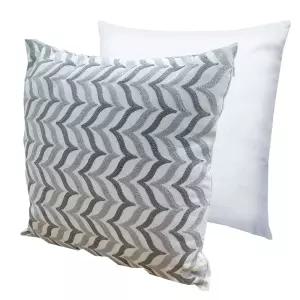 갈매기회색 쿠션베개 등받이 등쿠션 패션 방석 의자 자수