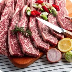 최상급 프레쉬 초이스급 꽃갈비 LA갈비 깔끔하게 손질한 LA갈비 1kg