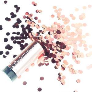 [2개구성] 메탈로즈골드 파티소품 꽃가루폭죽-소형 놀이용 놀이폭죽 촛불 캠핑놀이 QWCBD5CF