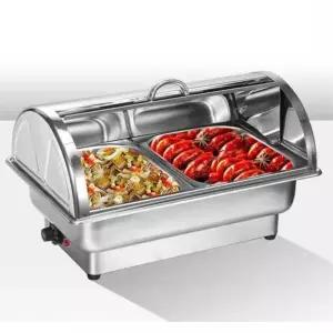 푸드 챠핑디쉬 워머기 뷔페 호텔 전기 냄비 업소용 푸드워머
