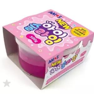 손놀림 젤리점토 300g 분홍색 어린이 감각발달 촉감놀이 교육완구 유아 미술재료