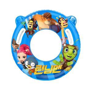 [2개구성] 런닝맨 6518 유아 어린이 키즈 주니어 아기 원형 손잡이 튜브 AW3618BC