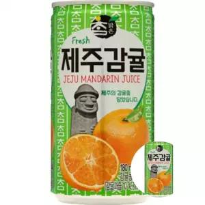 행사용 대일 참맑은 제주감귤 175ml x 30캔 단체주문 대량구매 이벤트 축제 음료수