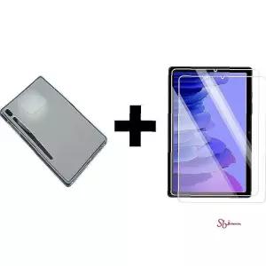 갤럭시탭S10 FE 슬림젤리케이스+강화유리2매bcd997