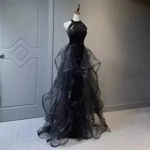 연주용 드레스 시상식 무대복 성악 소프라노 블랙