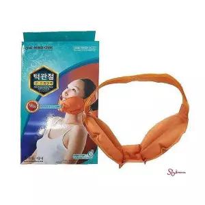 턱전용 황토 냉온찜질팩 찍찍이 턱마시지팩 1p def604