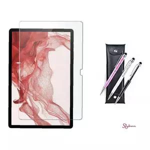 갤럭시탭A9 액정 파우치 펜+펜 플러스 필름+크리스탈cde621