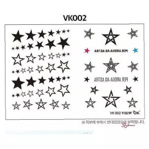 수영복 스티커 타투 패션uvw860