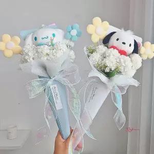 로라제이 유치원 포차코 꽃다발 졸업 인형 재롱잔치def622