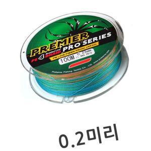 [2개구성] 0.2미리 PE E 소품 배스 민물 릴 라인 AEW63DE85