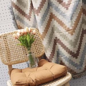 웨이브 블랑캣 130x180 이불 감성 캠핑 담요 러그 소파덮개 차박 EWE3062F