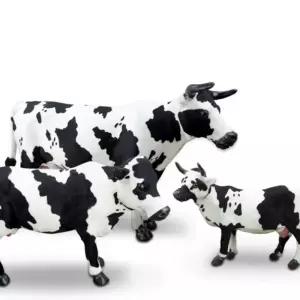 카페 안뜰 젖소인형 쿠션 인테리어소품 조각상 펜션모형 젖소 봉제인형