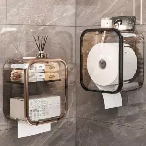 점보롤 케이스 투명 화장지 디스펜서 티슈