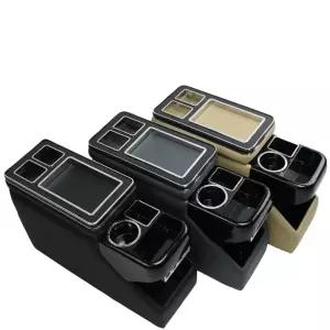 팰리세이드2열 확장형컵홀더 차량용센터수납함 다용도암레스트 틈새수납