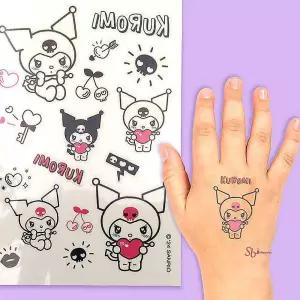 산리오 꾸미기 판박이 어린이 타투 6P 스티커 아동ssu134
