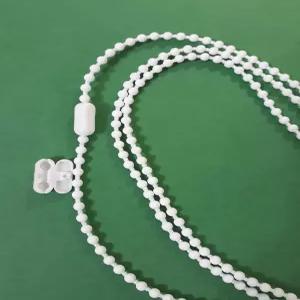 아시아 커넥터 포함 10-30피트 블라인드 플라스틱 10 비드 풀 컨트롤 볼 체인 구매(화이트 10피트)