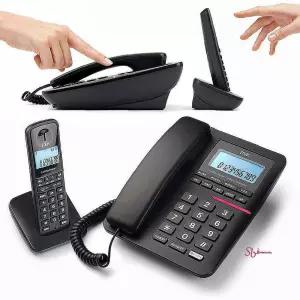 아이텍3010 발신자표시 복합 전화기 유무선 LCD CID 백라이트 증설ghi843