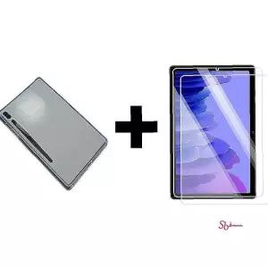 갤럭시탭S10 FE 슬림젤리케이스+강화유리2매ijk980