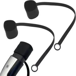 테슬라용 전기차 충전기 플러그 포트 커버 - NACS용 방수 실리콘 먼지 캡(모델 3/Y/S/X) 이물질 및 습기를