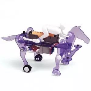 승마 로봇 작동 완구 조립 키트 어린이 과학 원리 교육용 장난감 교구