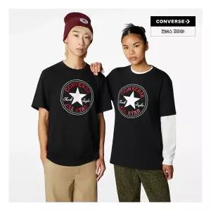 CONVERSE 컨버스 [컨버스] 척 패치 티 블랙 MCH737-023 917727
