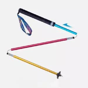 등산 접이식스틱 탄소섬유 트레킹 경량 접이식 스틱 카본 등산용품