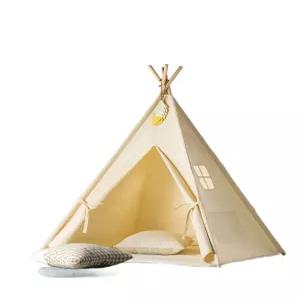 캠핑장인디언텐트 대형카페텐트 카키색글램핑텐트 티피텐트 펜션감성텐트