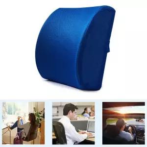 통풍 의자 허리 쿠션 등받이 메모리폼 차량용 자동차 vXa4+9ovV