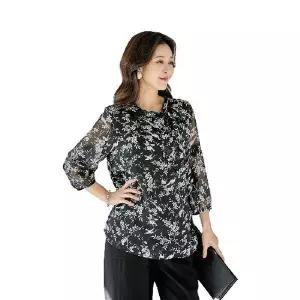 [NS홈쇼핑][바띠] 카리나 자카드 블라우스[35785232]