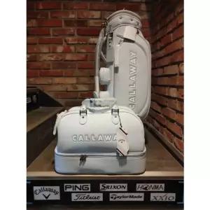 캘러웨이 26 여성 휠 캐디백 세트 파스텔 화이트블루