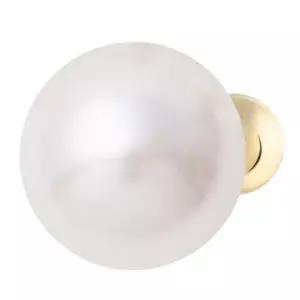 [NS홈쇼핑][미니아트] 14K 6mm 담수 진주 골드 금 피어싱[35793144]