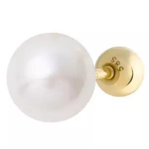 [NS홈쇼핑][미니아트] 14K 5mm 담수 진주 골드 금 피어싱[35793145]