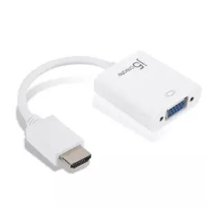 HDMI to VGA RGB 영상 변환 컨버터 오디오지원 FHD