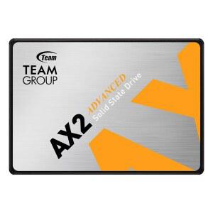 [미국배송] TEAMGROUP AX2 1TB 3D NAND TLC 2.5인치 SATA III 내장 솔리드 스테이트 드라이브 SSD(읽기 속도 최대 540MB/S) 노트북 및 PC 데스크톱 T253A3001T0C101과 호환