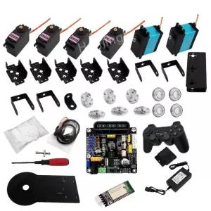 로봇암 키트 AI 코딩 만들기 오픈 코드 서보 표준 51 구성 제어 세트