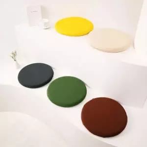 [골드스마일]보니츠 메모리폼 방석 원형 의자방석 식탁 쿠션 사무실 벤치