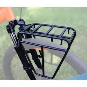 튼튼한 포크 뒷안장 거치대 리어캐리어 뒷바구니 선반 금구 A형 충격 짐받이 가방 1개