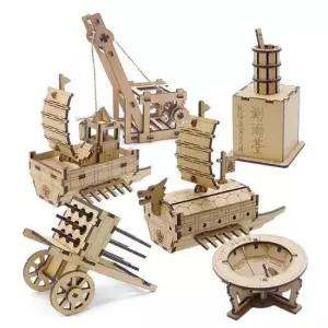 나무 입체퍼즐 한국사 조선시대 과학 6종 세트 목재퍼즐 만들기