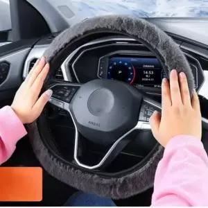 극세사 겨울 방한 핸들커버 자동차 차량핸들커버 겨울핸들커버