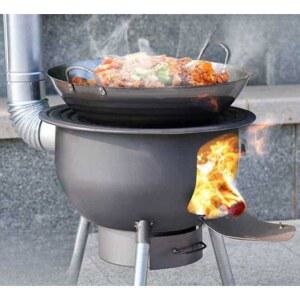 옛날 난로 화덕 나무 63cm 바베큐 35cm 아궁이 보니 가스통난로 미니