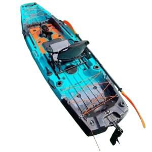 접이식 전동 피싱 요트 형광 운송 녹색 선상 시트베이스 전기 250kg 선장 쿠션 48V